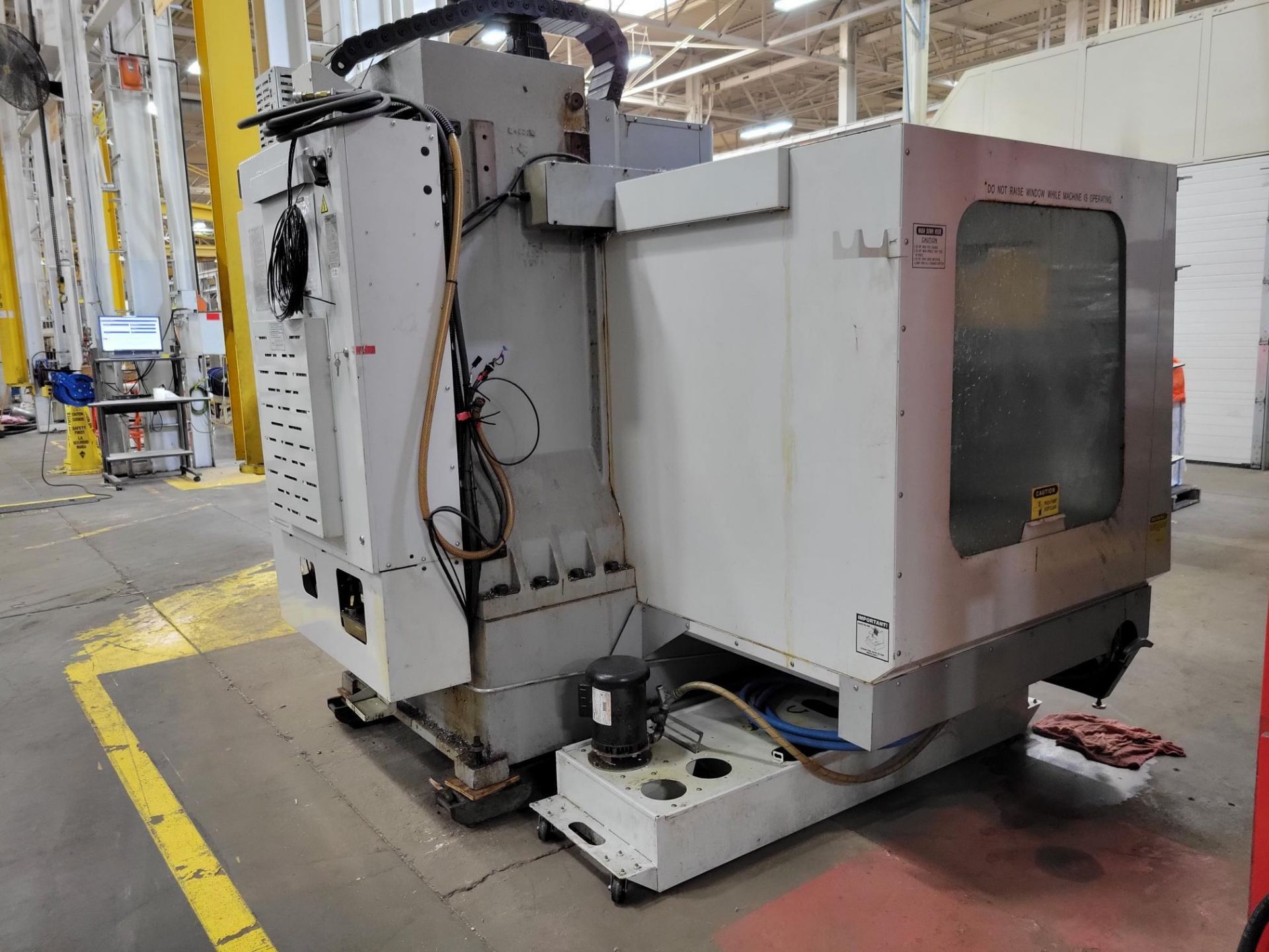 HAAS VF-4D CNC VERTICAL MACHINING CENTER, 2002 - Image 10 of 14