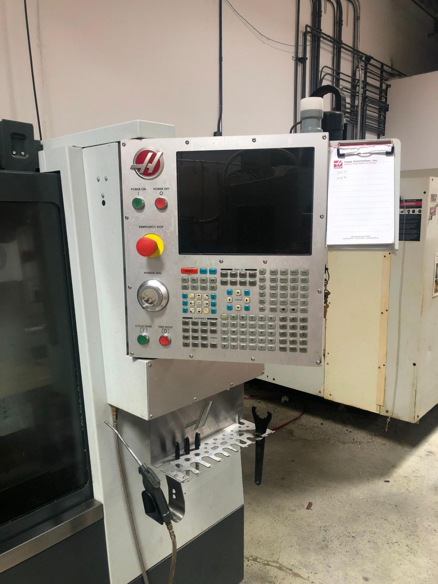 HAAS VF-2SS VMC, 2018 – TOOL SETTER, CHIP AUGER, PROGRAMMABLE COOLANT - Image 3 of 18