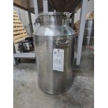 STAINLESS STEEL MILK CAN #1