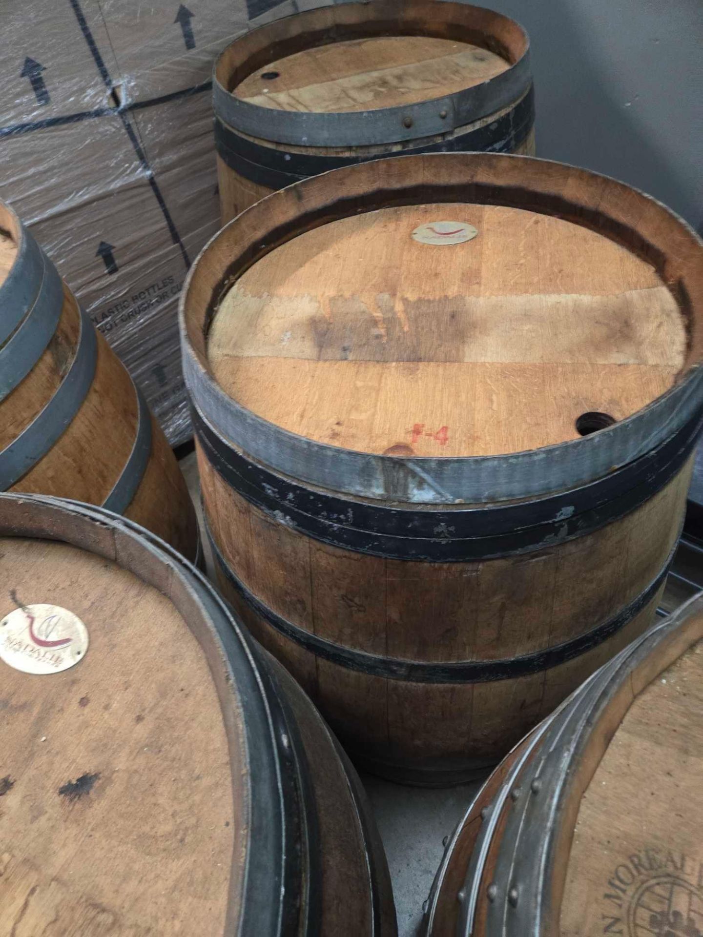 (5) WOODEN BARRELS FOR AGING LIQUOR - Image 7 of 10