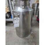 STAINLESS STEEL MILK CAN #2