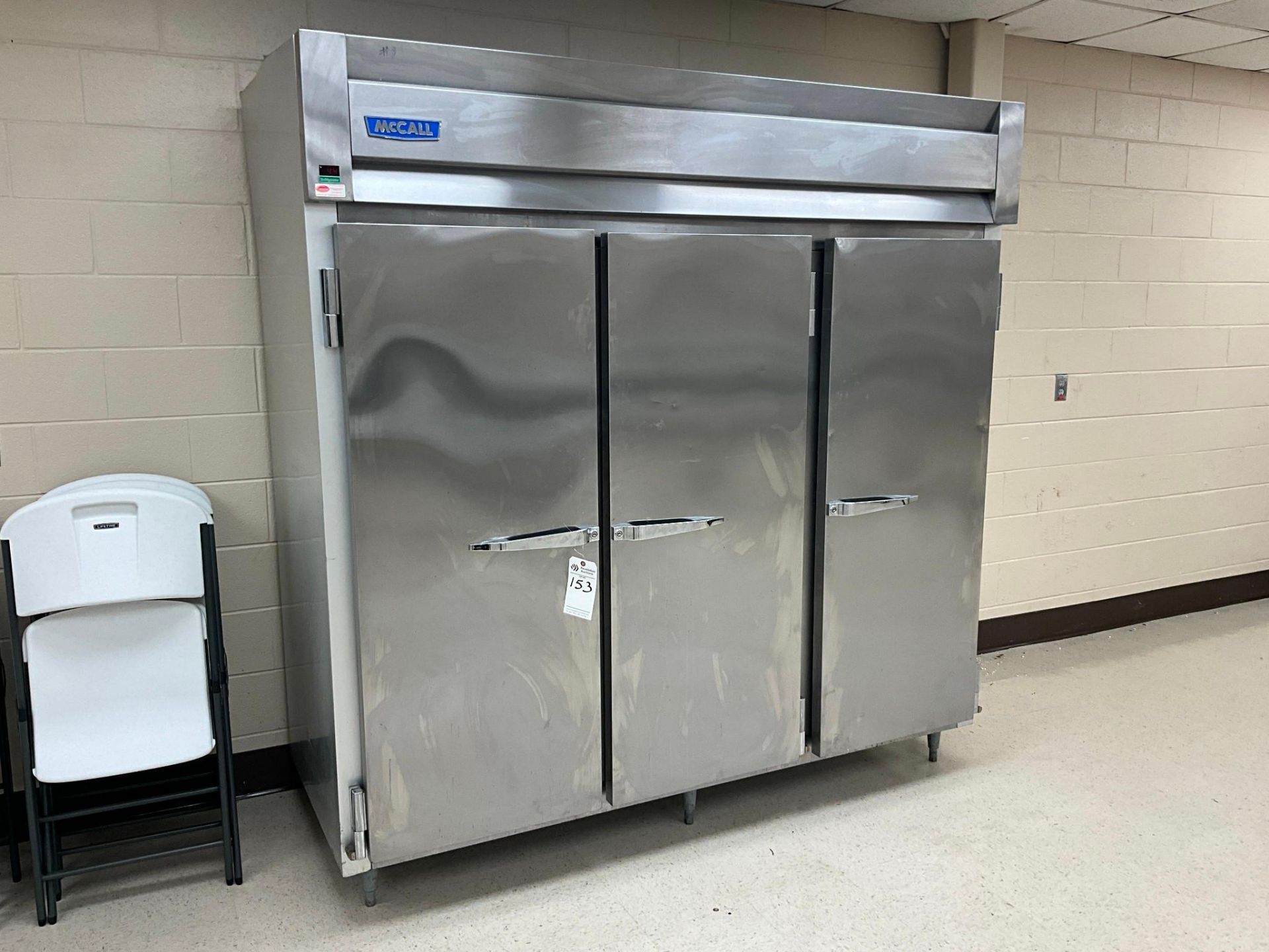 MCCALL COMMERCIAL REFRIGERATOR AND/OR FREEZER