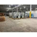 (38) 2020 KYD AUTOMATIC MASK MACHINE WITH ROLL BACK,CUTTER,EARLOOP WELDER, & CONVEYOR - CRATED