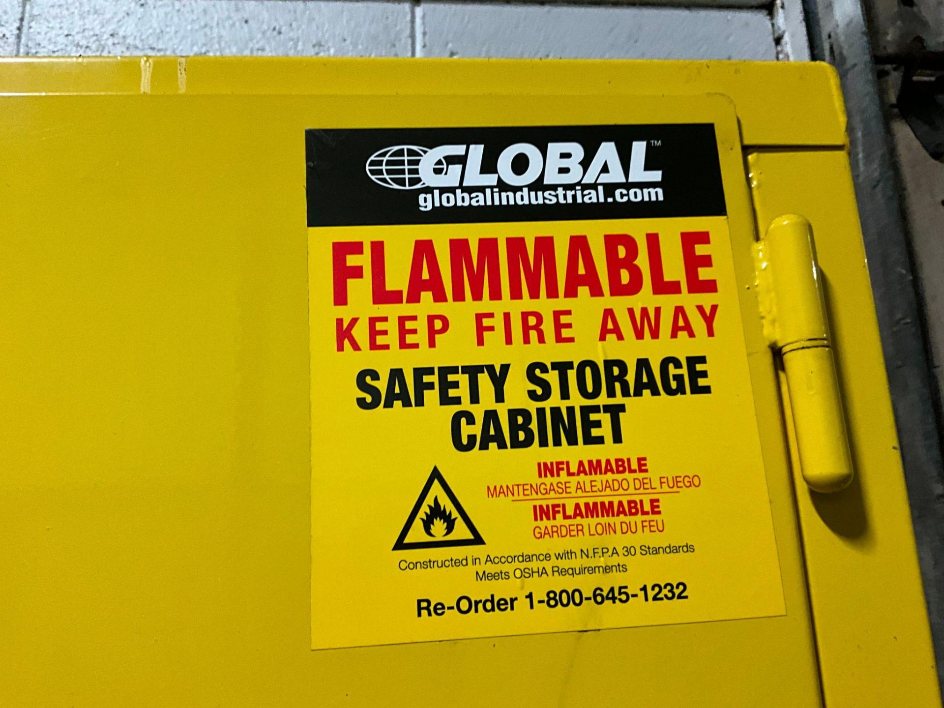 (3) FLAME PROOF CABINETS - Image 5 of 9