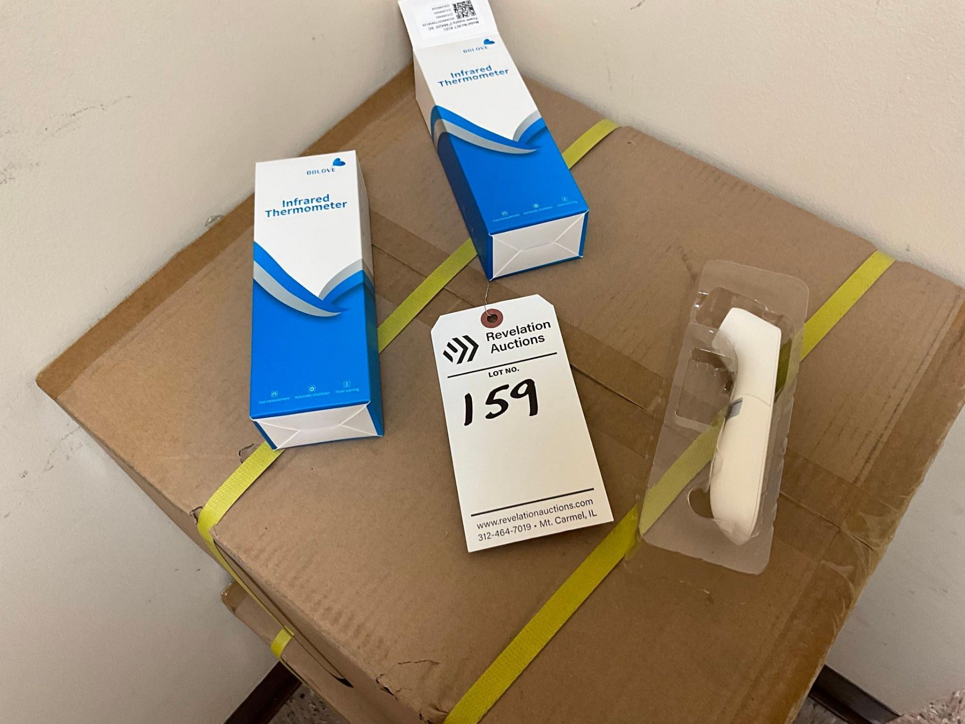 4 BOXES OF INFRARED THERMOMETERS - Image 6 of 10