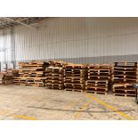 (75) 84" X 84" WOODEN PALLETS