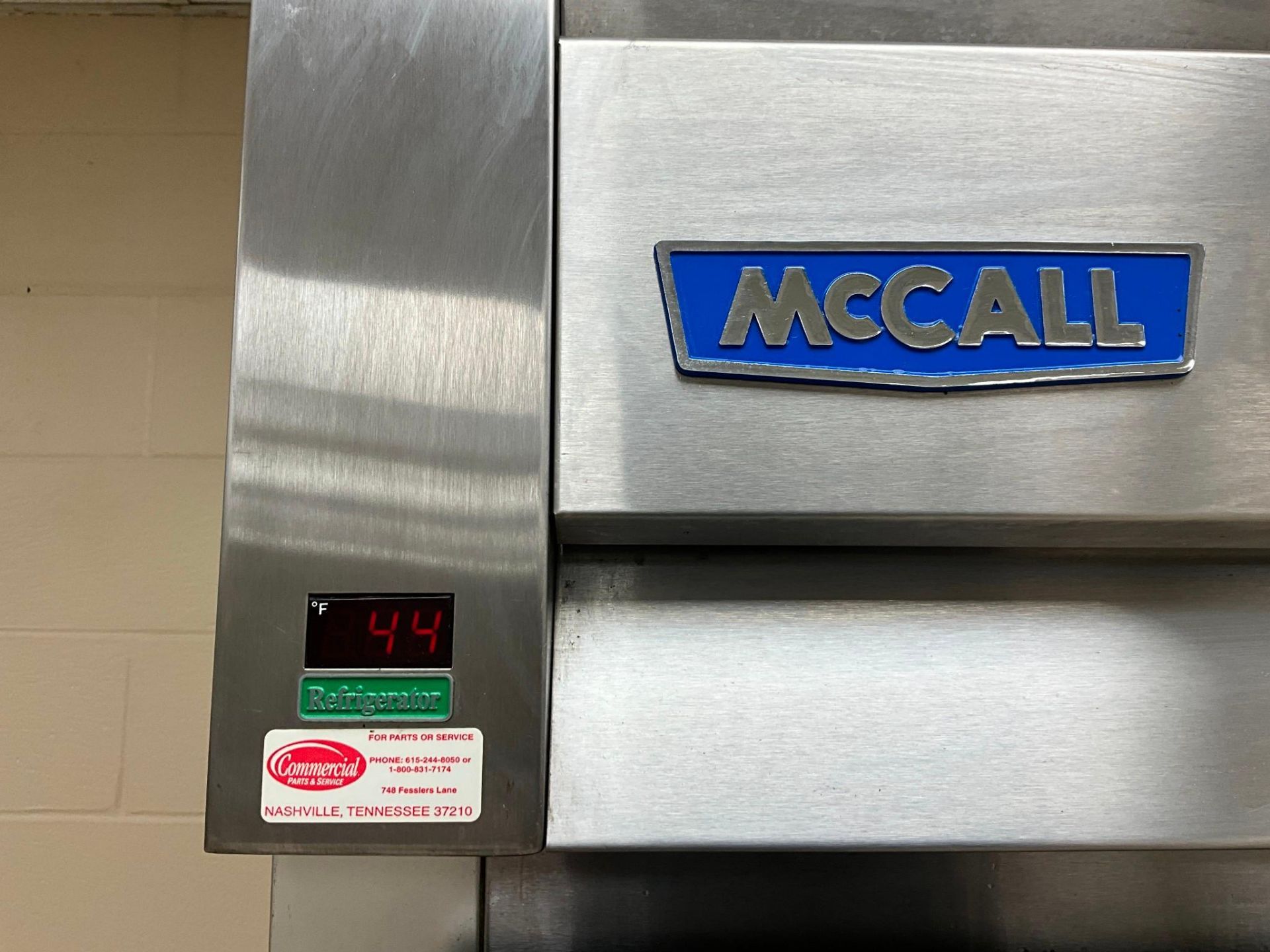 MCCALL COMMERCIAL REFRIGERATOR AND/OR FREEZER - Image 5 of 6