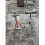 RIDGID VJ-99 V HEAD HIGH PIPE STAND