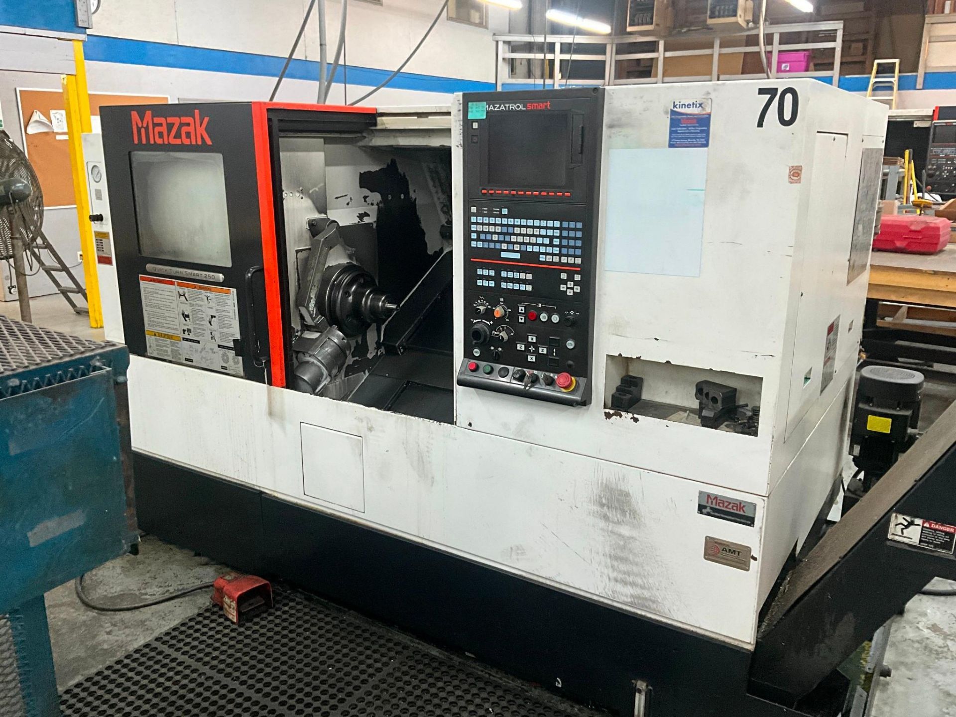 MAZAK QTS-250 LATHE W/ MAZATROL SMART CONTROL , 2011 - Image 8 of 24