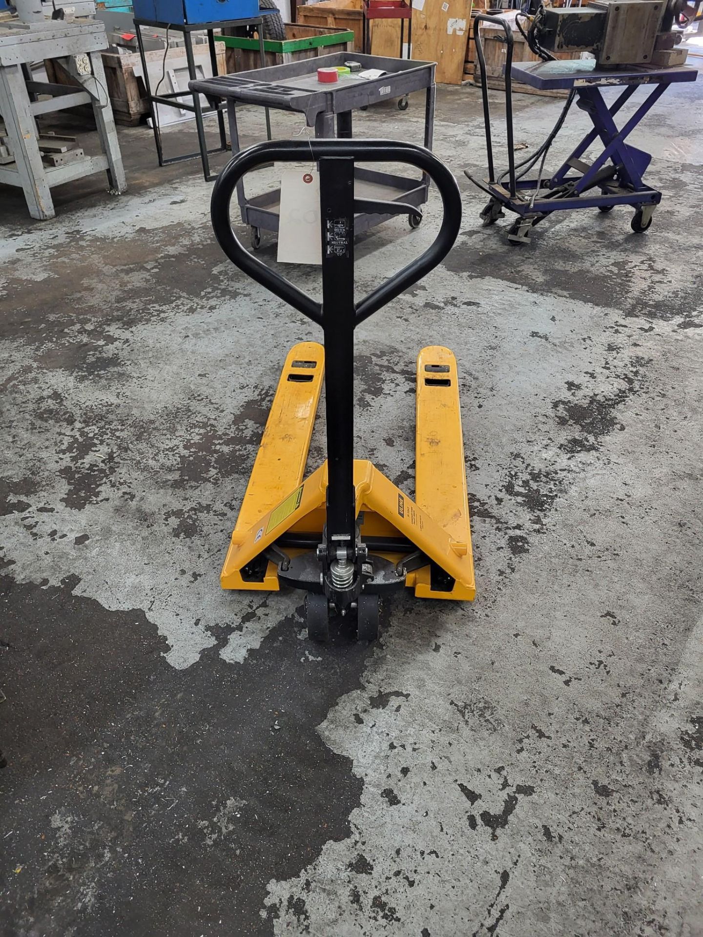 ULINE H-1043 STANDARD FORK PALLET TRUCK - Bild 3 aus 5