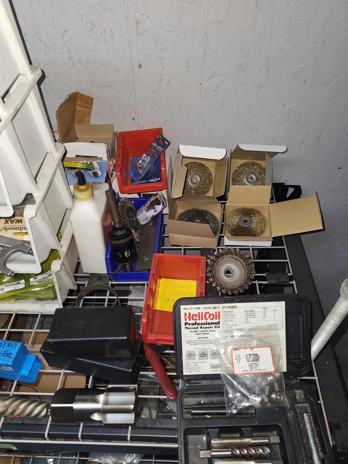 SHELF AND CONTENTS, SPARE PARTS, ETC. - Image 3 of 10