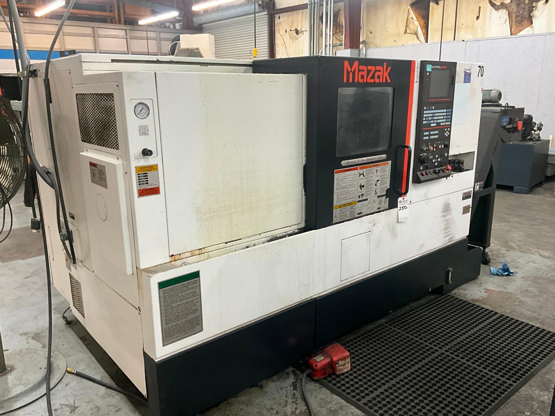 MAZAK QTS-250 LATHE W/ MAZATROL SMART CONTROL , 2011 - Image 2 of 24