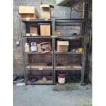 ASSORTED TABLES, CABINETS, TOOLS AND GRINDING MACHINES