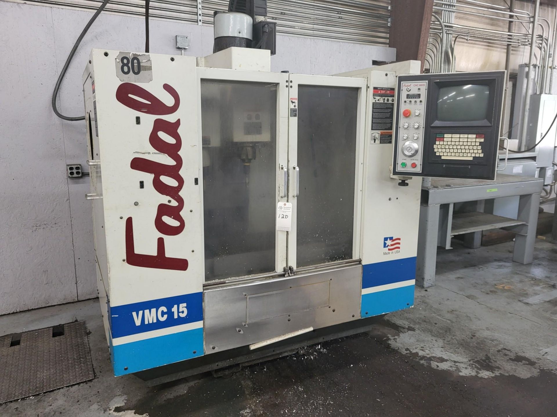 FADAL VMC 15 CNC VERTICAL MACHINING CENTER W/ CNC 88HS CONTROL, 1998