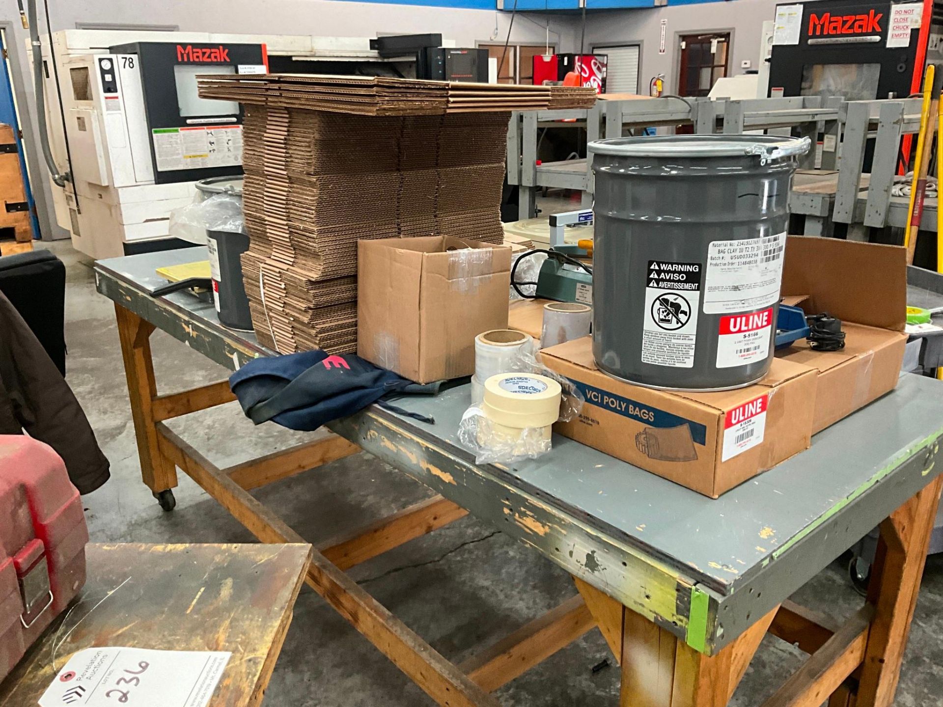 POLYBAG, DESICCANT, PAPER CUTTER, PLASTIC SEALER & BOXES, SHIPPING MATERIALS - Image 2 of 14