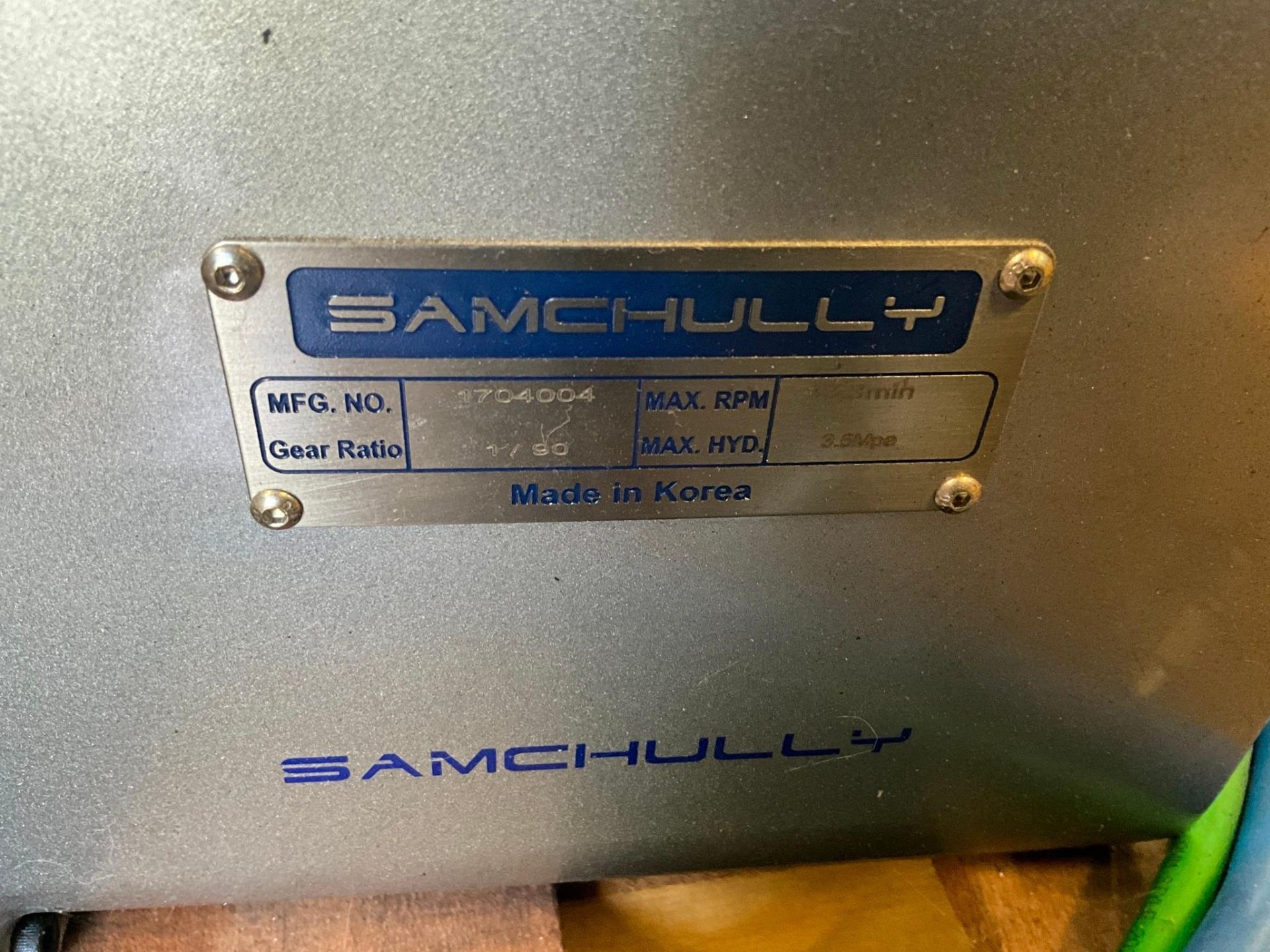 SAMCHULLY HRS-204F4 4TH AXIS HYDRAULIC NC ROTARY TABLE - Bild 11 aus 11