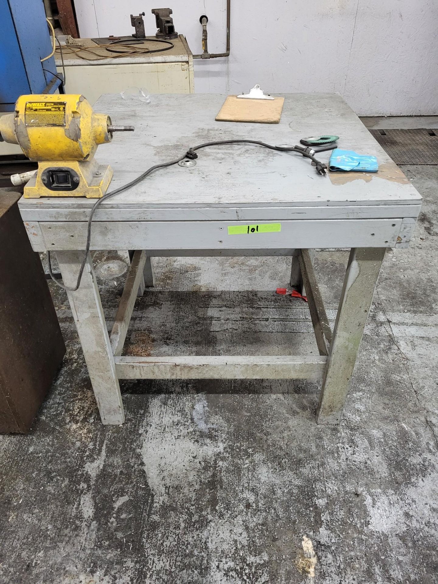 ASSORTED TABLES, CABINETS, TOOLS AND GRINDING MACHINES - Image 5 of 20