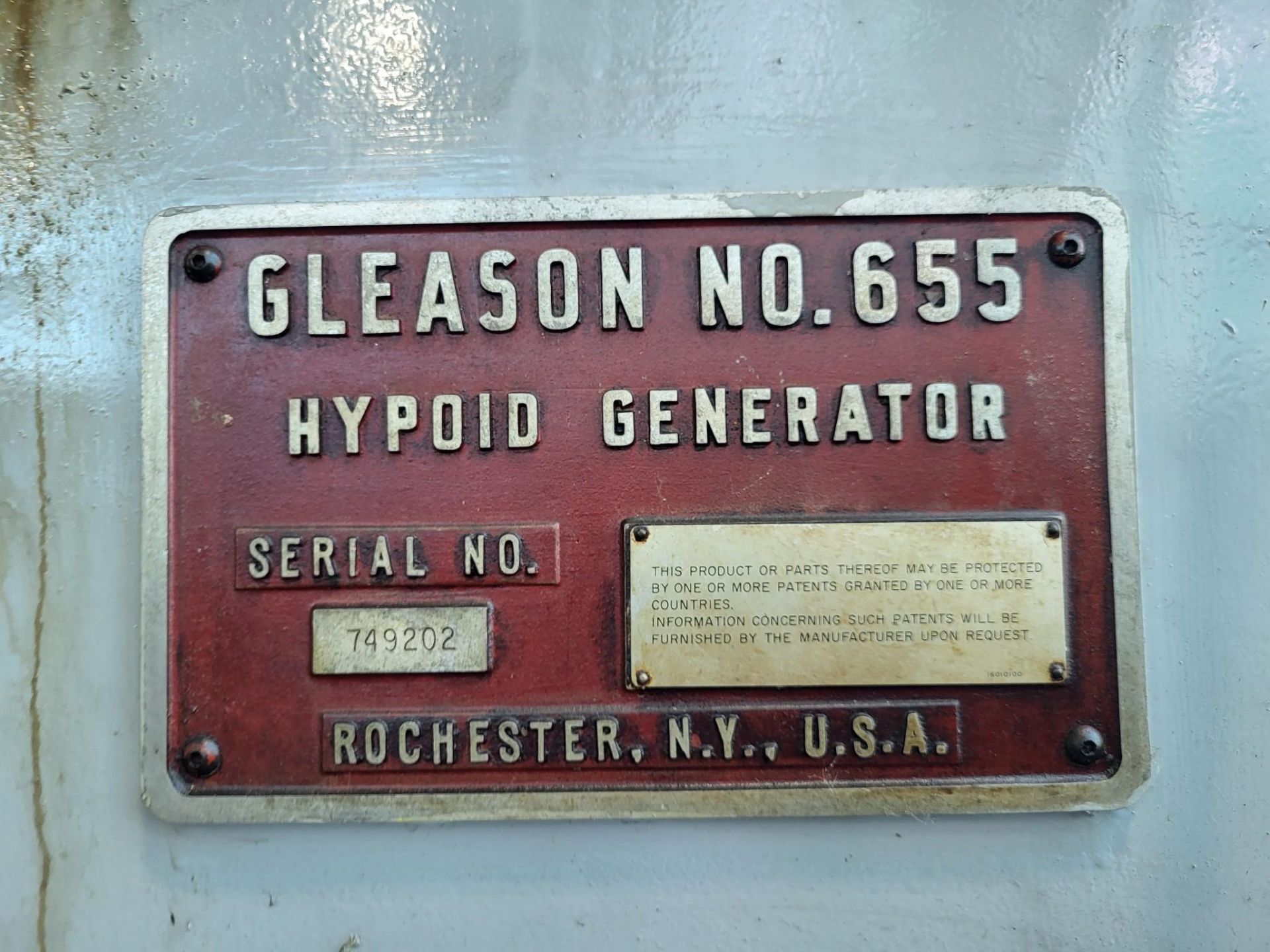 GLEASON 655P GEAR BEVEL GENERATOR - Image 18 of 22