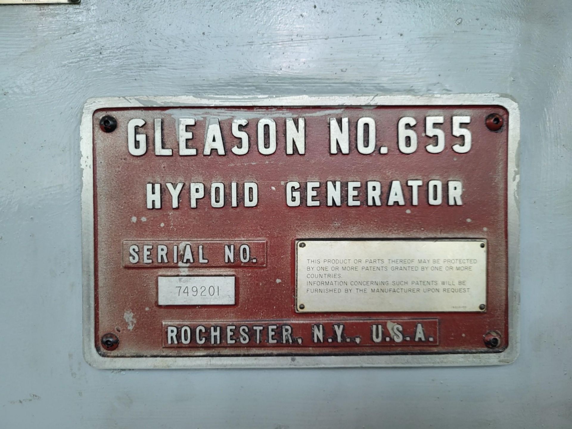 GLEASON 655G GEAR BEVEL GENERATOR - Image 24 of 28