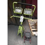 (2) COMMERCIAL ELECTRIC WORK LIGHTS