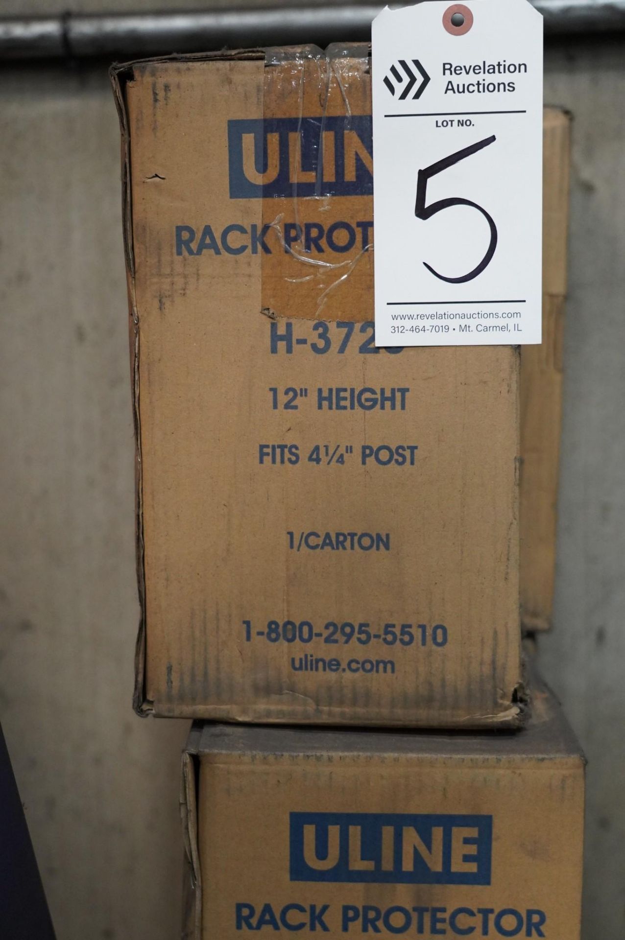 (6) ULINE H-3720 BOXES OF RACK PROTECTOR - Image 2 of 2