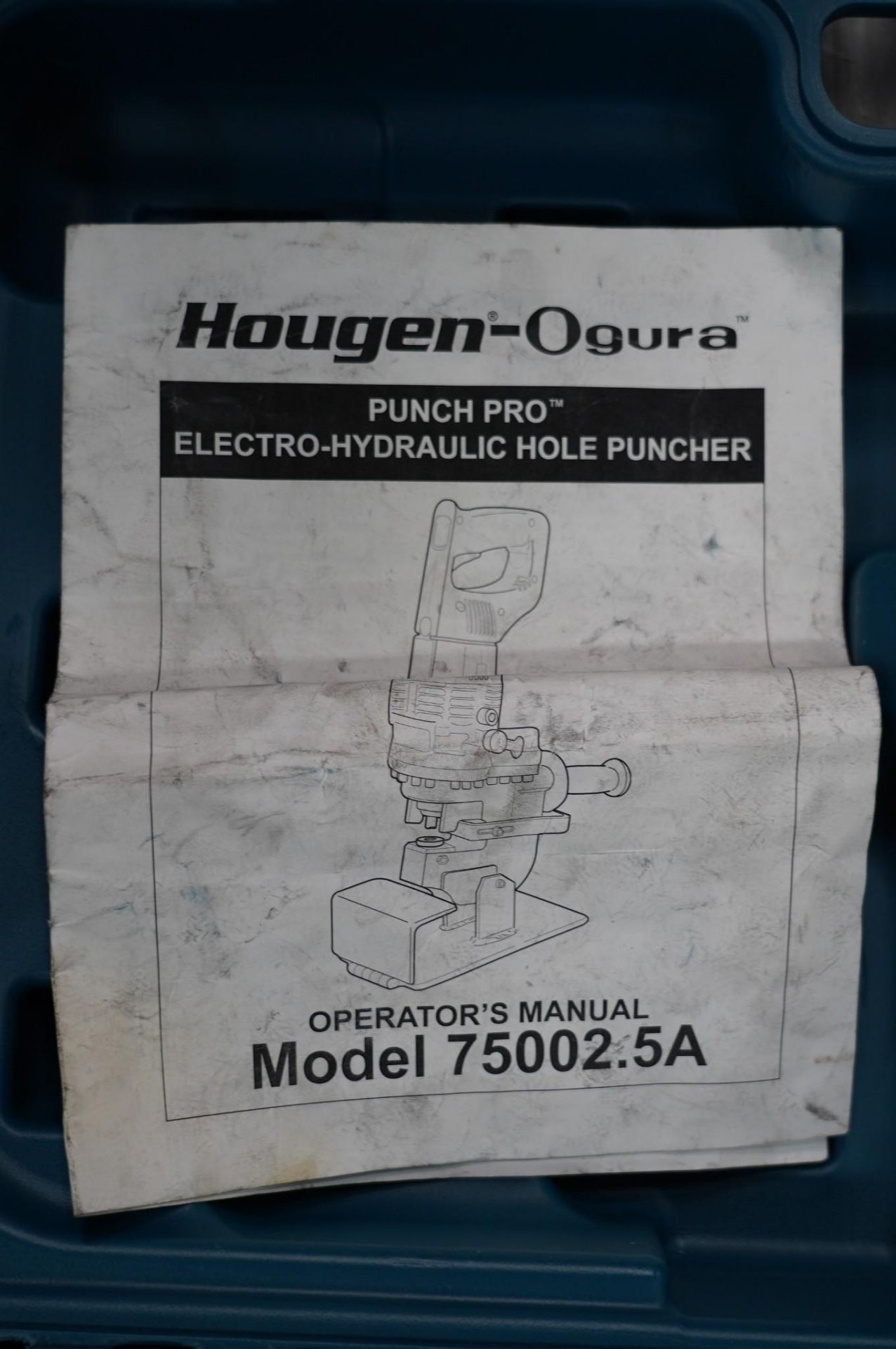HOUGEN-OGURA PUNCH PRO 75002.5A ELECTRO-HYDRAULIC HOLE PUNCHER - Image 4 of 4
