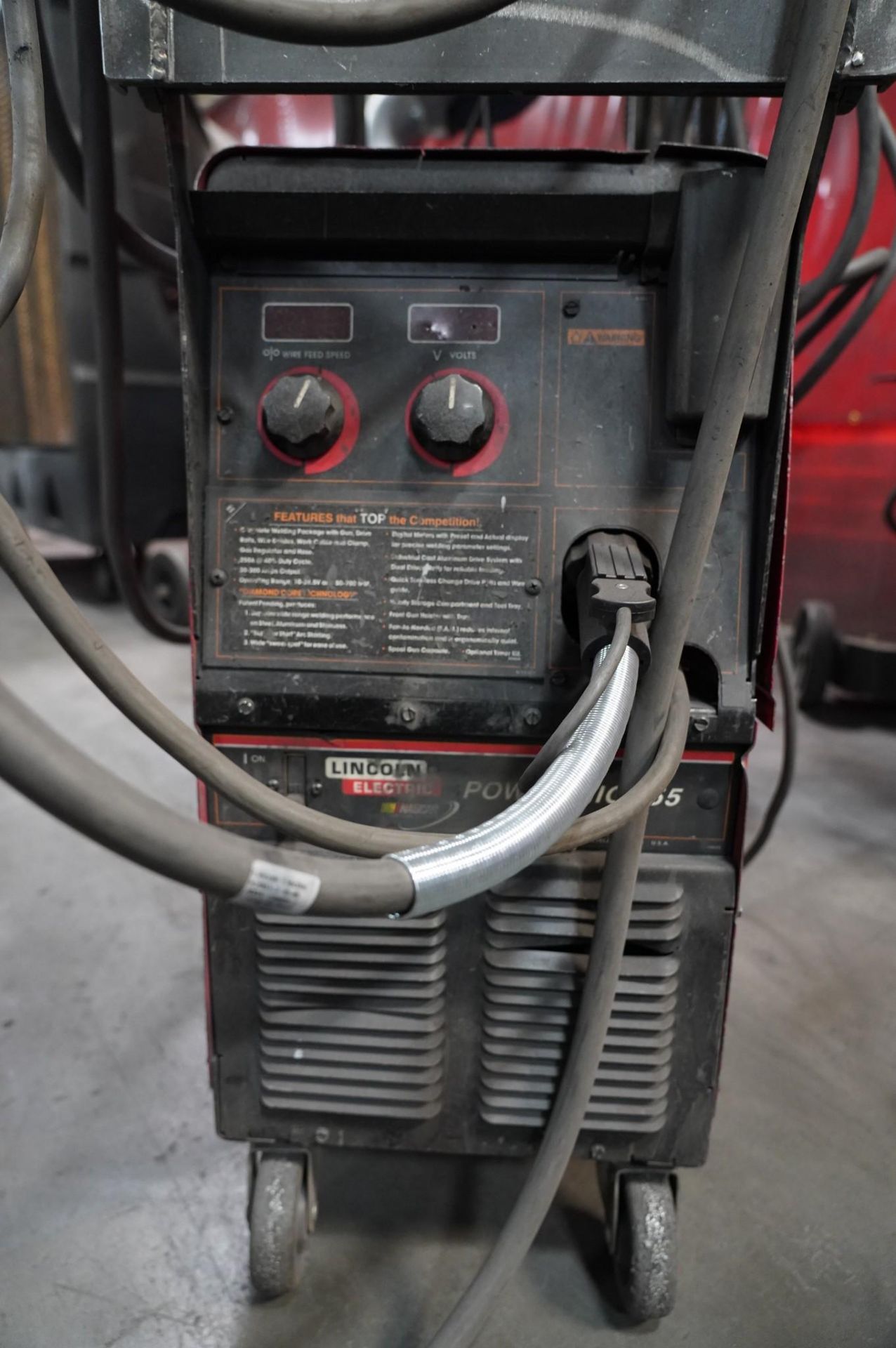 LINCOLN ELECTRIC 255 POWER MIG WELDER - Image 4 of 8