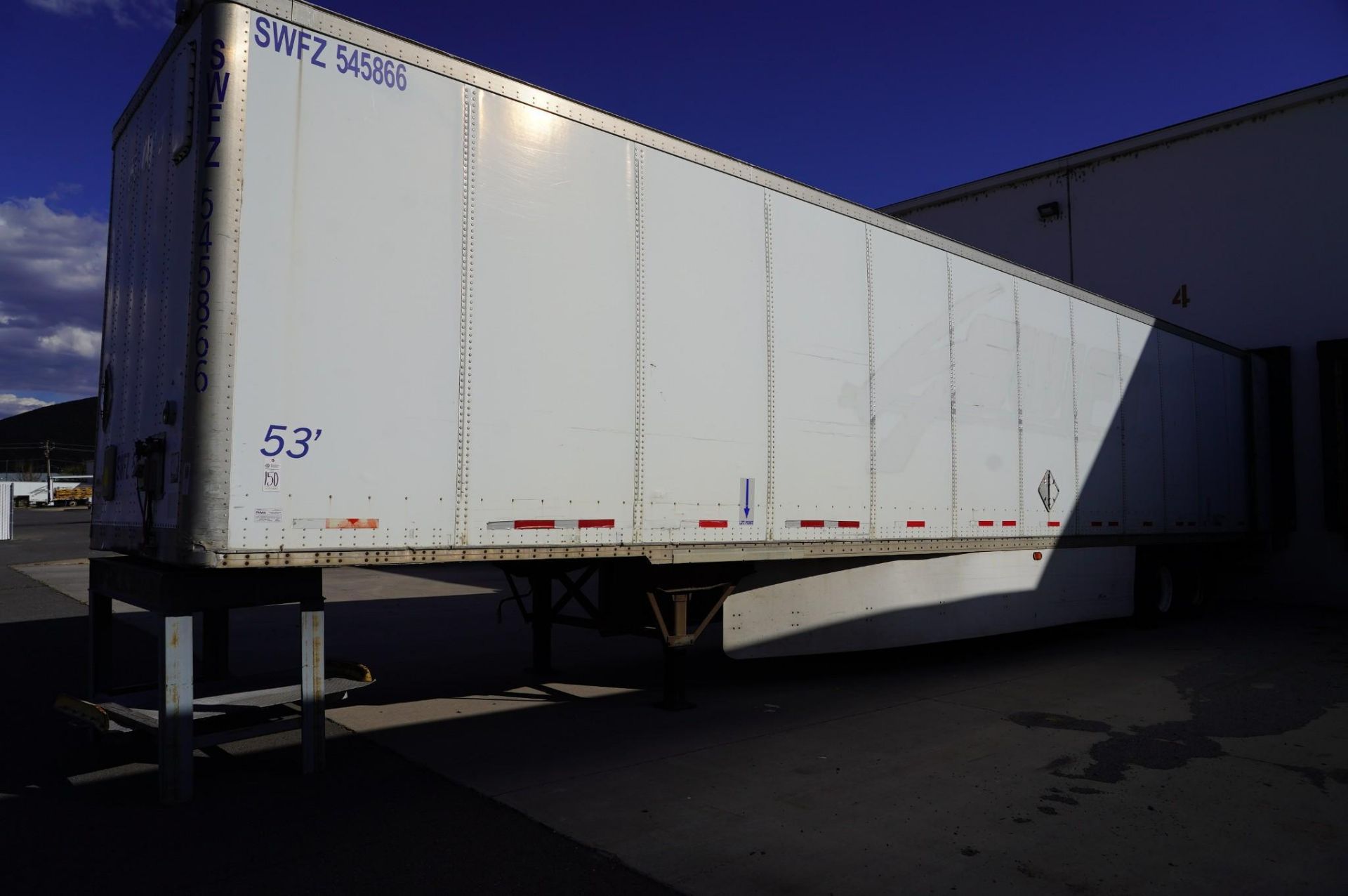 2003 WABASH 53 FT DRY VAN BOX TRAILER - Image 2 of 10