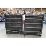 (2) CRAFTSMAN 4 DRAWER ROLLING TOOL CHEST