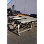 3 TIER ANGLED ROLLING CART
