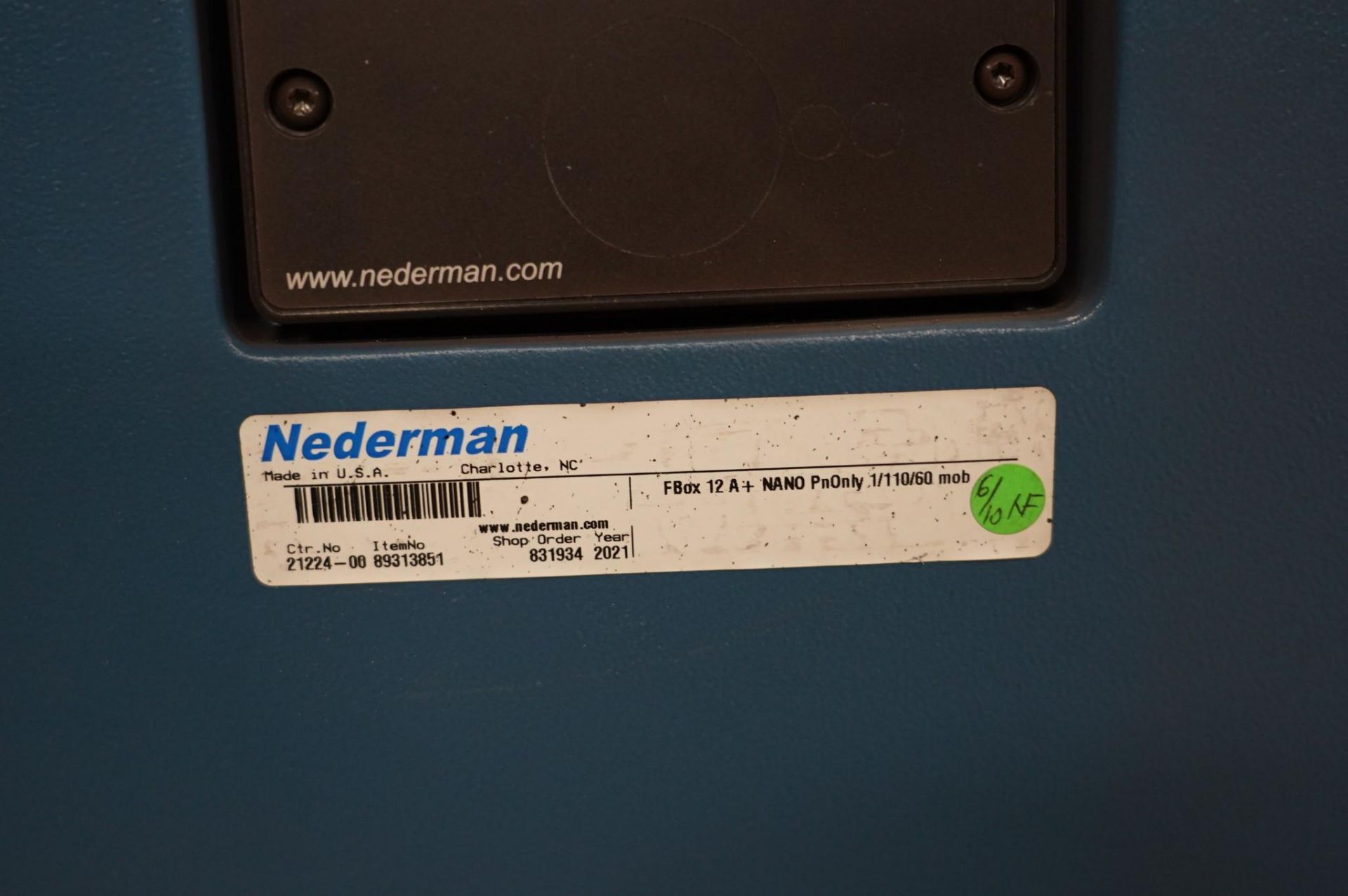 2021 NEDERMAN 12A NANO MOBILE DUST FUME EXTRACTOR - Image 6 of 9