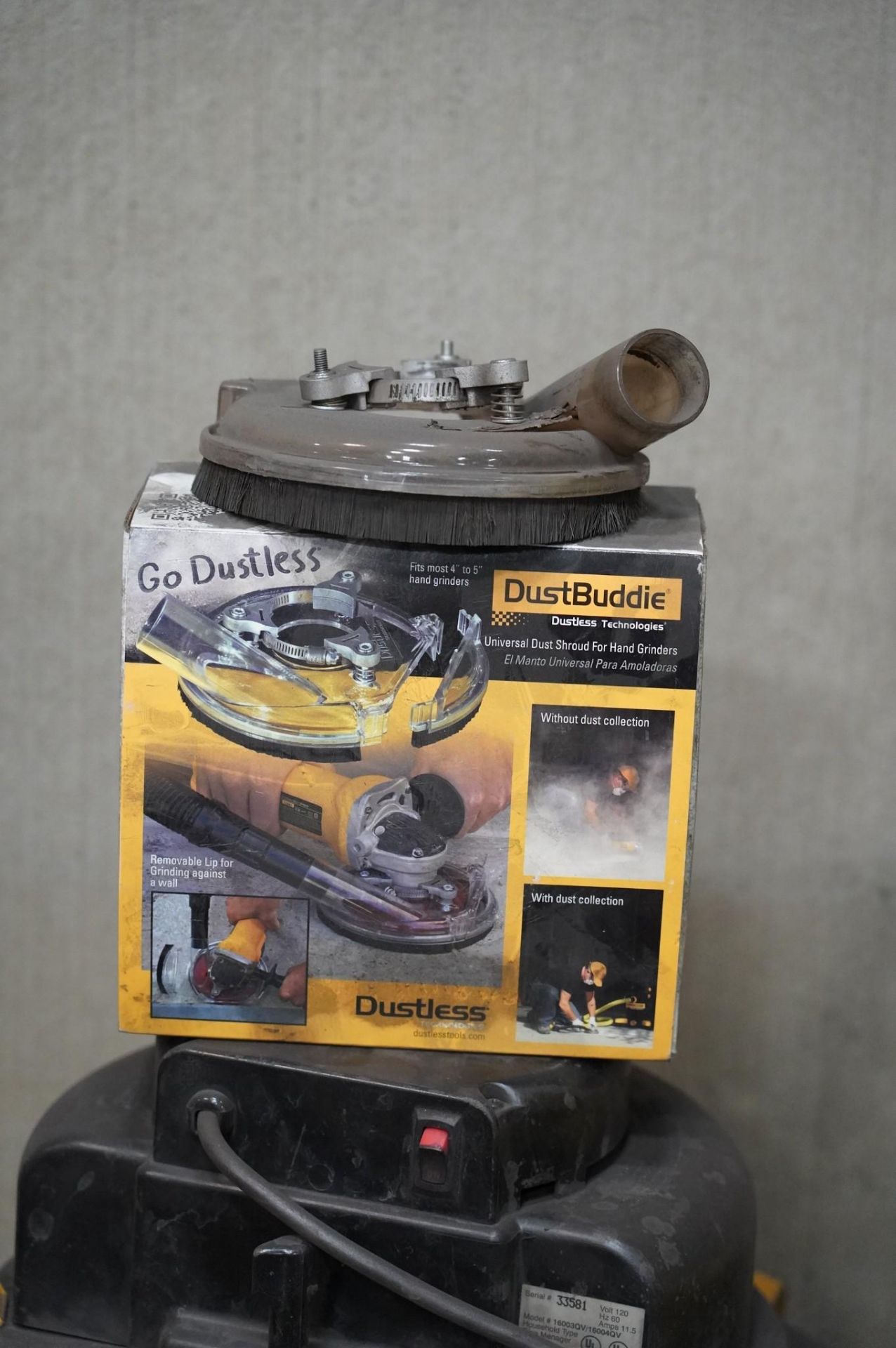 (1) DUSTLESS DUST COLLECTOR SHOP VAC - Image 3 of 4
