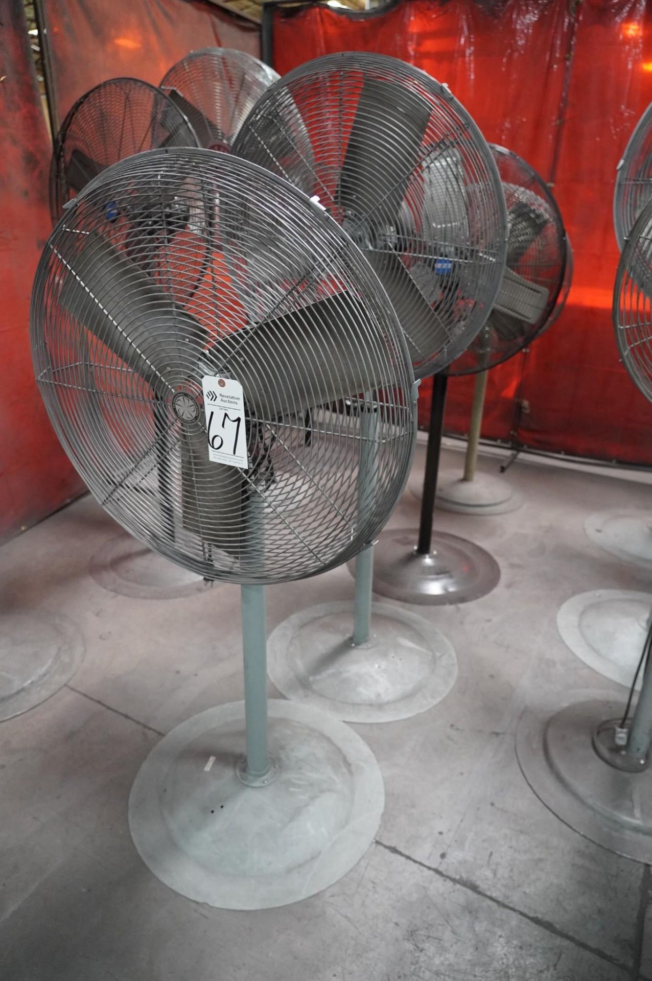 (4) 30'' INDUSTRIAL SHOP FANS