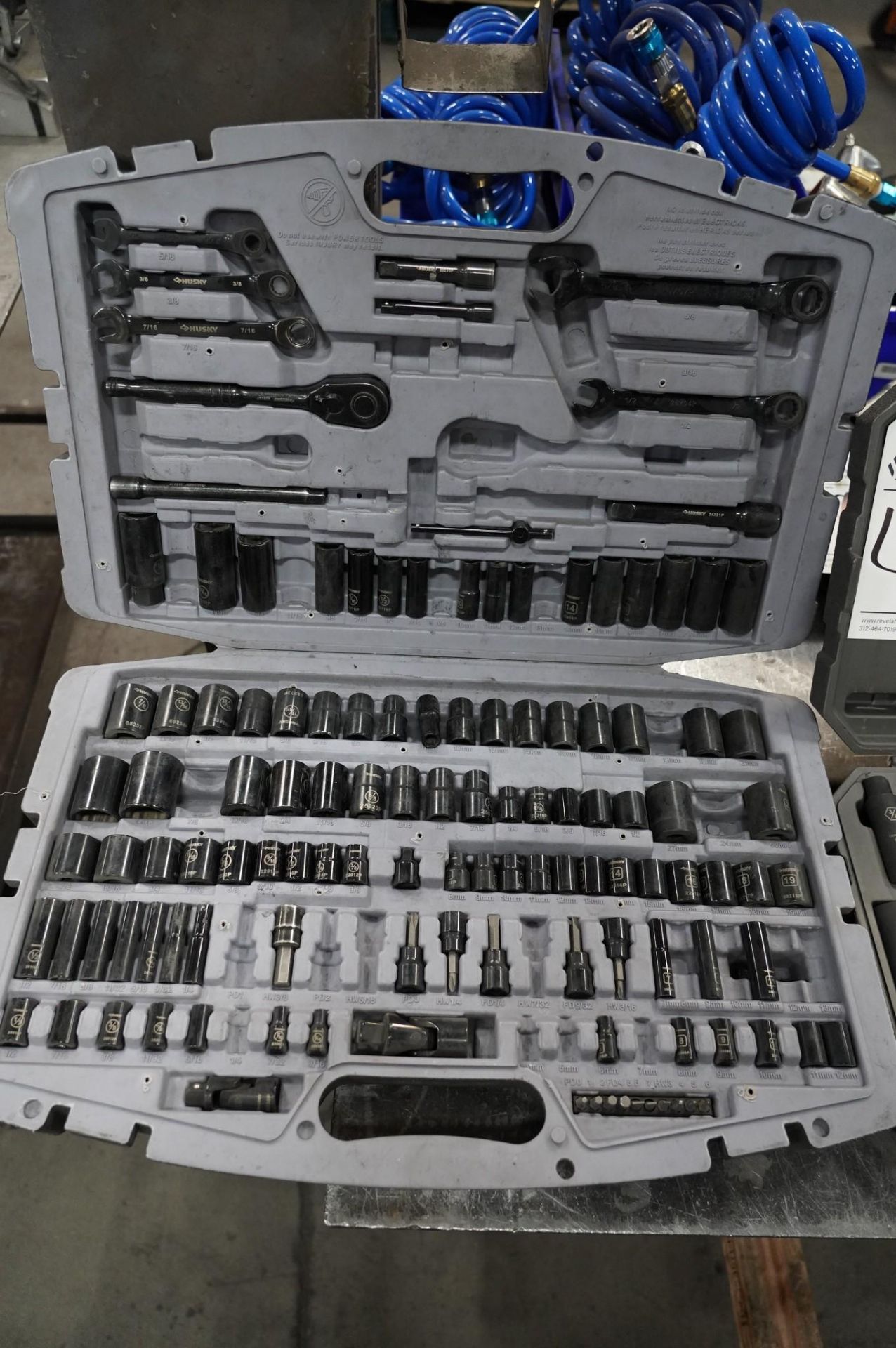 (2) GEAR WRENCHES / HUSKY INCOMPLETE SOCKET SETS - Image 3 of 3