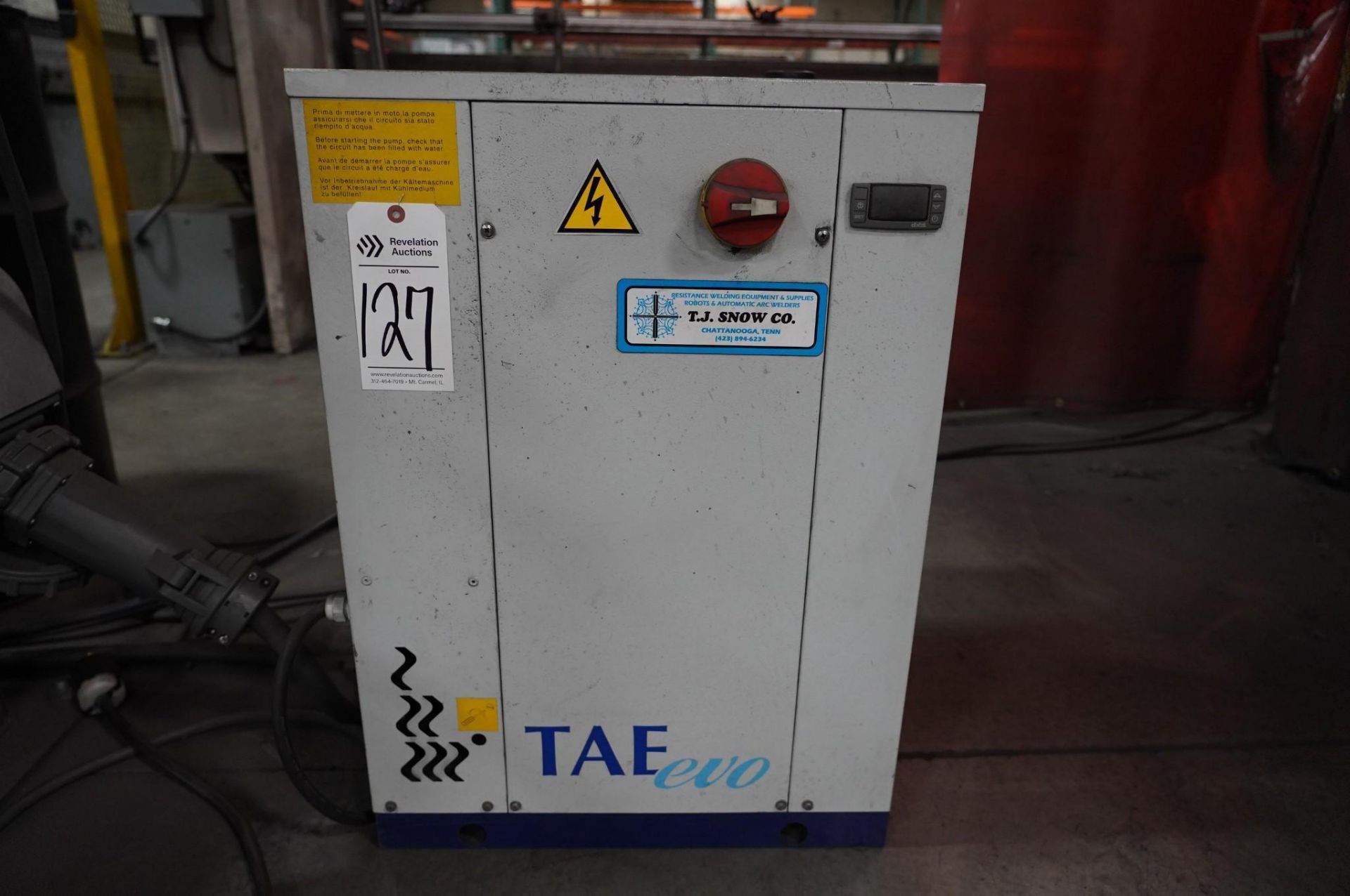 2014 INDUSTRIAL WATER CHILLERS TAEEVO M10 WATER CHILLER