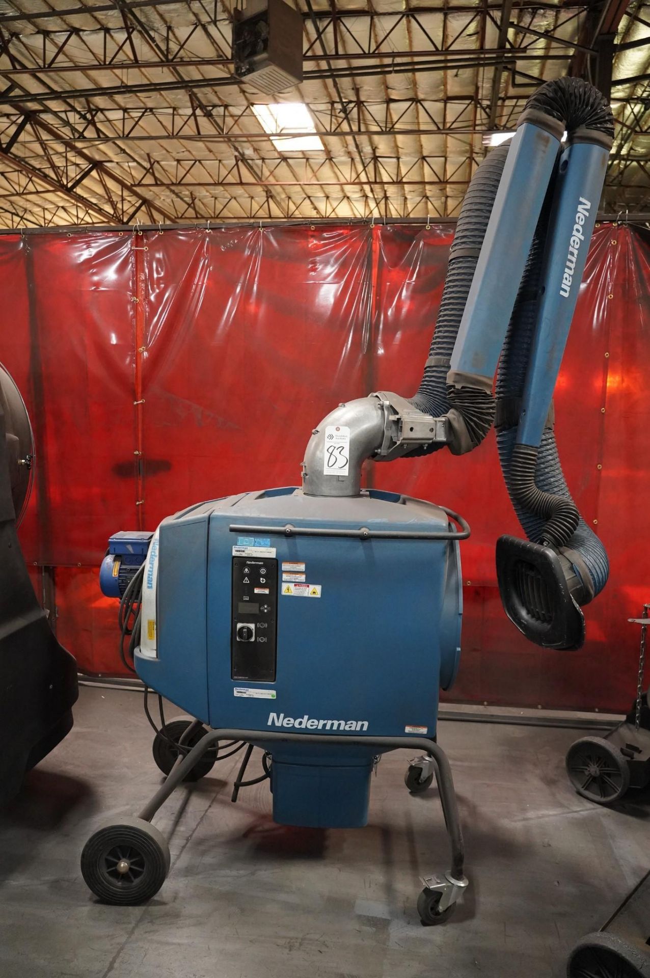 2021 NEDERMAN 12A NANO MOBILE DUST FUME EXTRACTOR