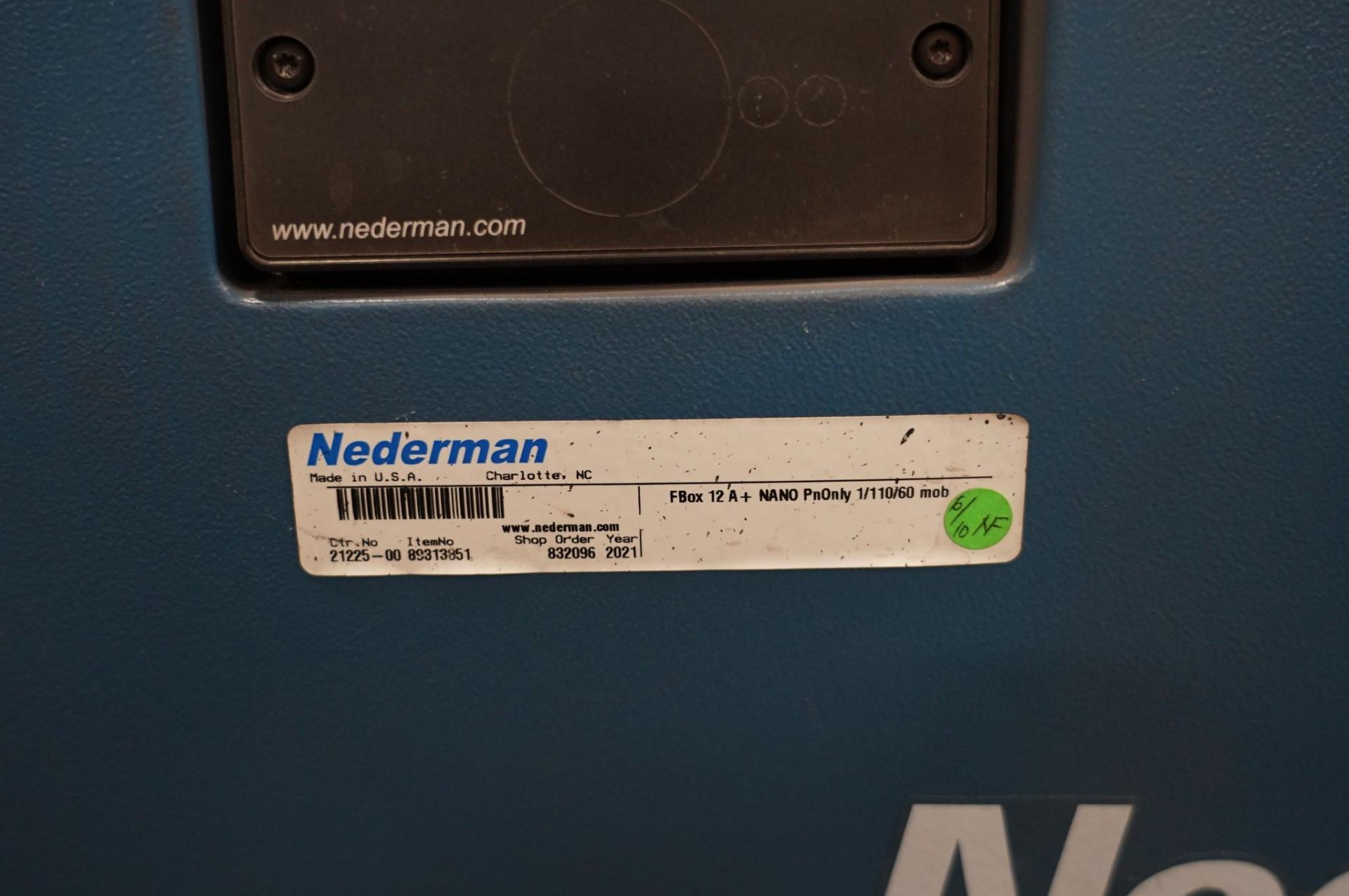 2021 NEDERMAN 12A NANO MOBILE DUST FUME EXTRACTOR - Image 10 of 10