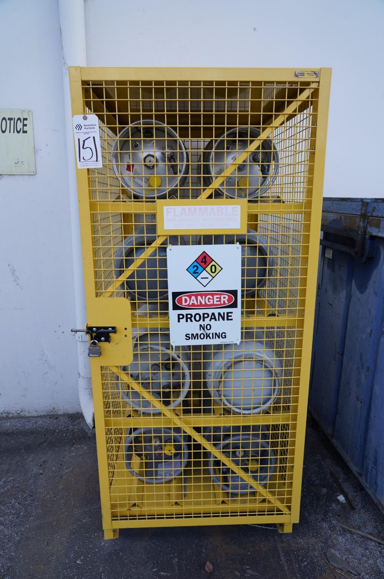 PROPANE TANK HOLDING CAGE - Image 2 of 2