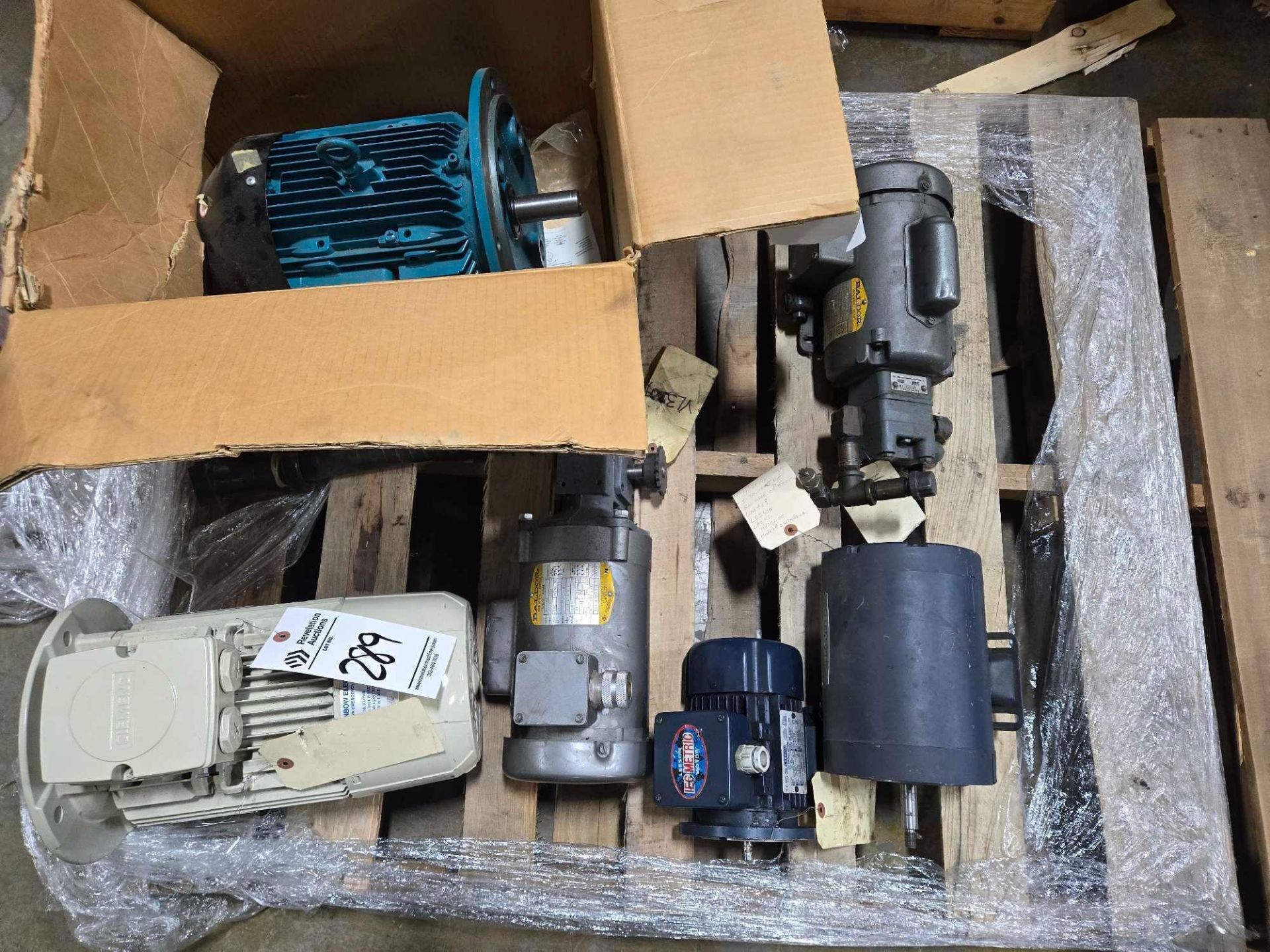 (6) ASSORTED PUMPS AND MOTORS