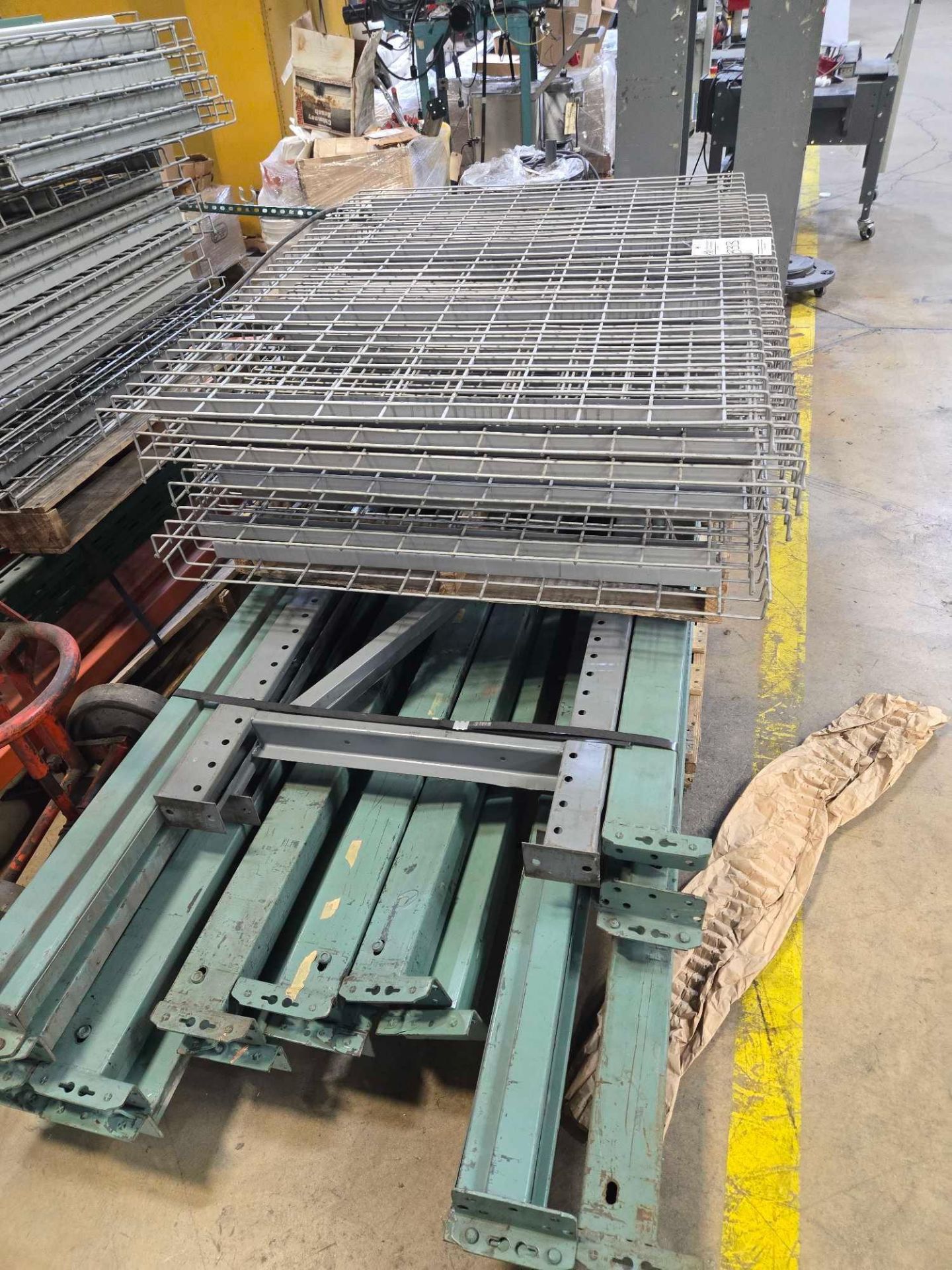 LOT OF ASSORTED DISASSEMBLED PALLET RACKING - Image 11 of 19