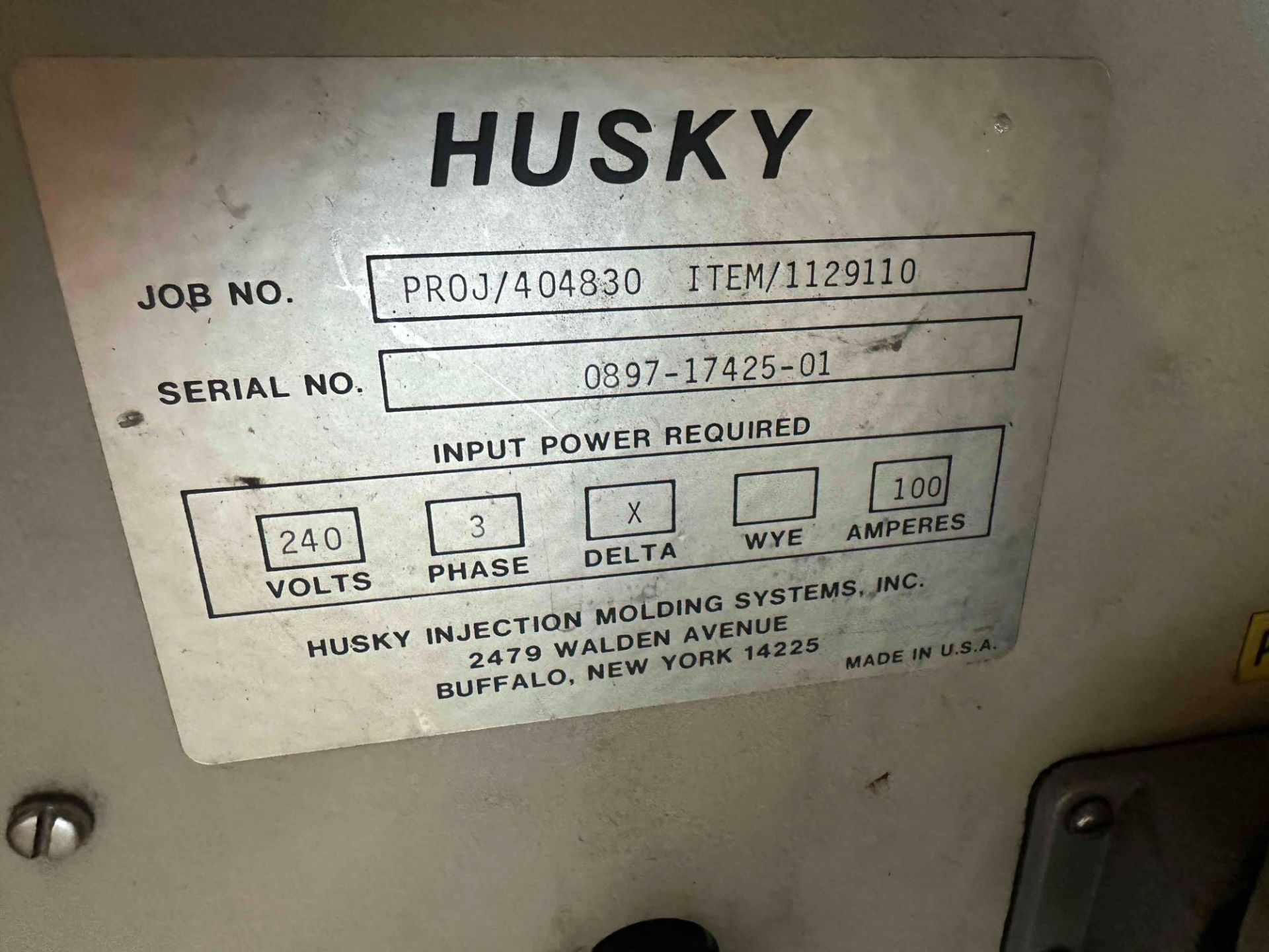 HUSKY MOLD TEMPERATURE CONTROLLER - Image 5 of 8