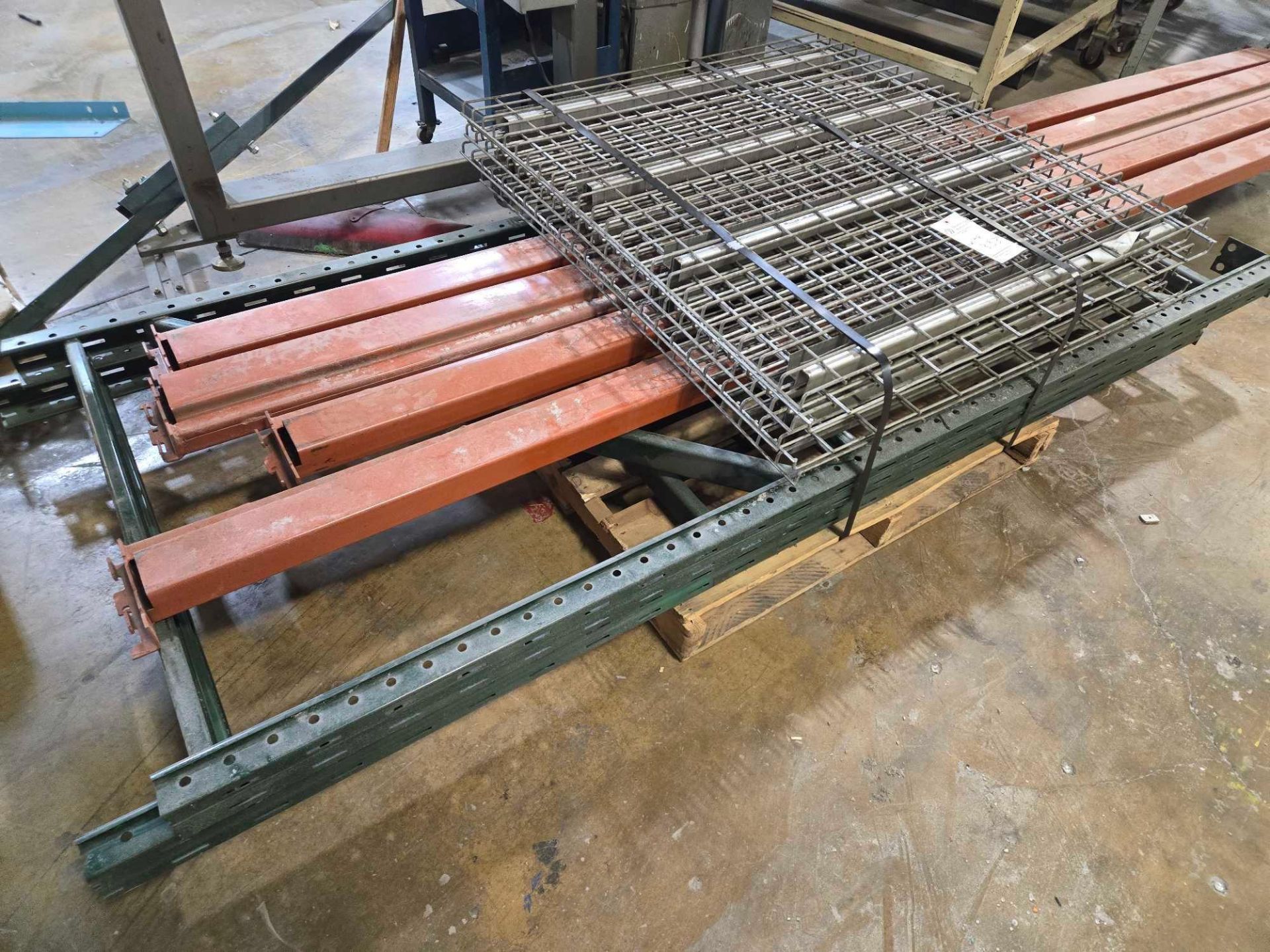 LOT OF ASSORTED DISASSEMBLED PALLET RACKING - Image 16 of 19