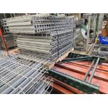 LOT OF ASSORTED DISASSEMBLED PALLET RACKING