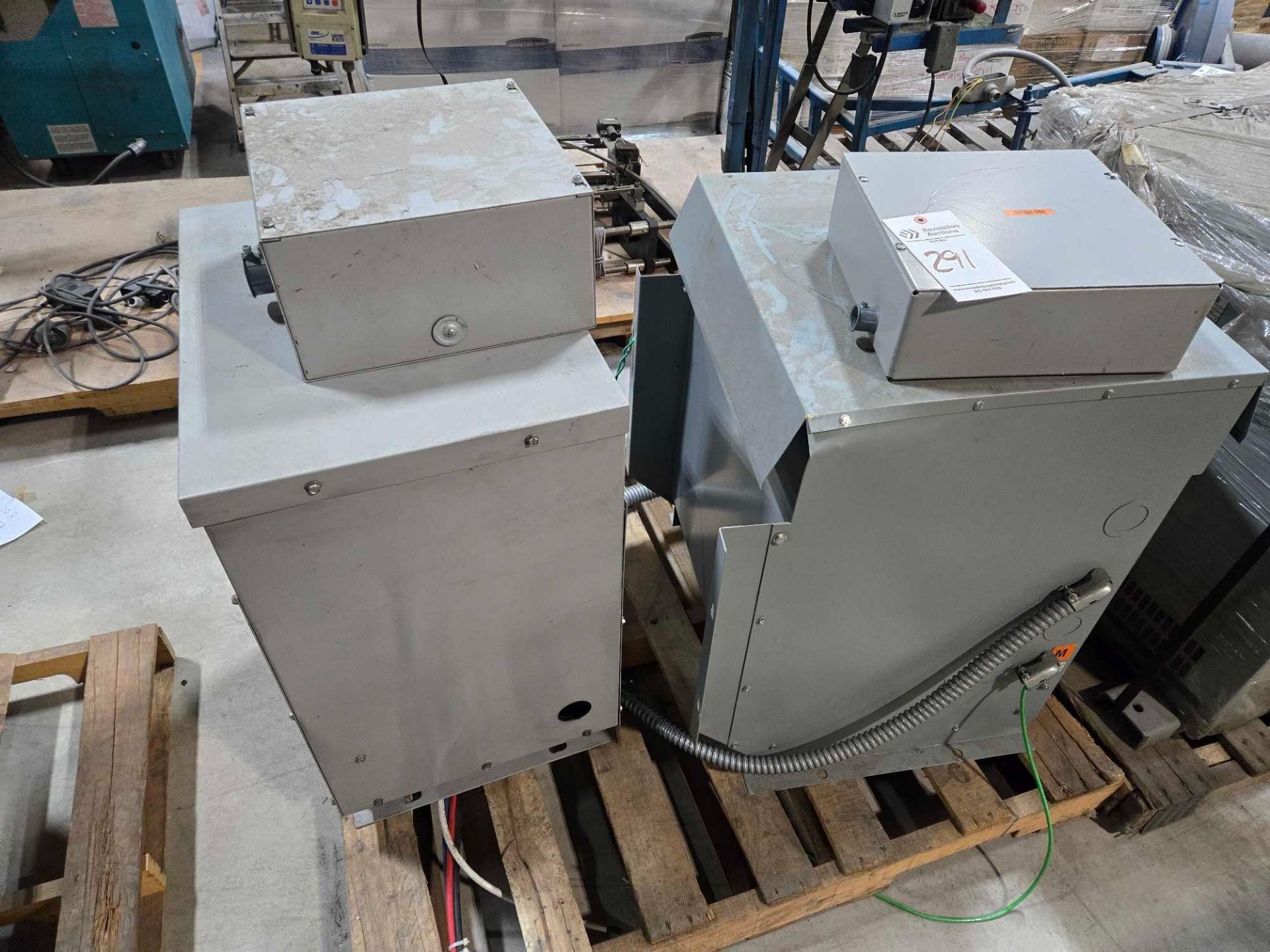 (2) HPS AND JEFFERSON 30KVA ELECTRIC TRANSFORMERS