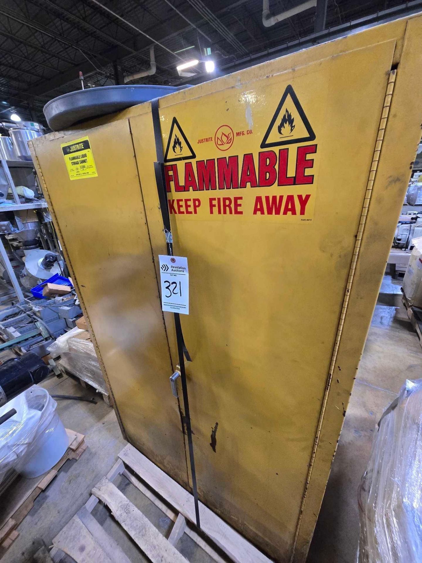 (2) JUSTRITE FIRE SAFE CABINETS