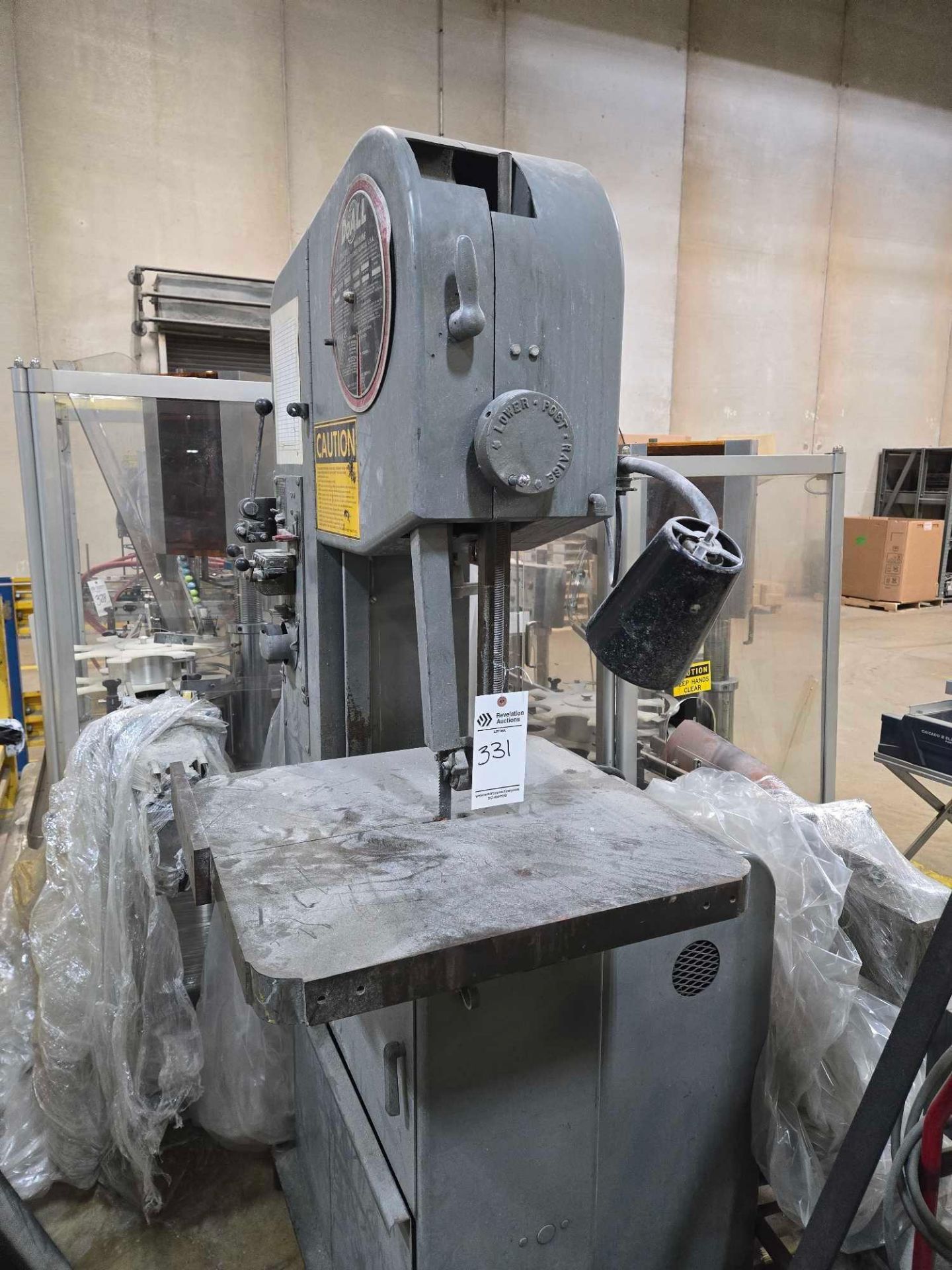 DOALL MODEL 1612-0 DBW-15 BAND SAW - Image 4 of 18