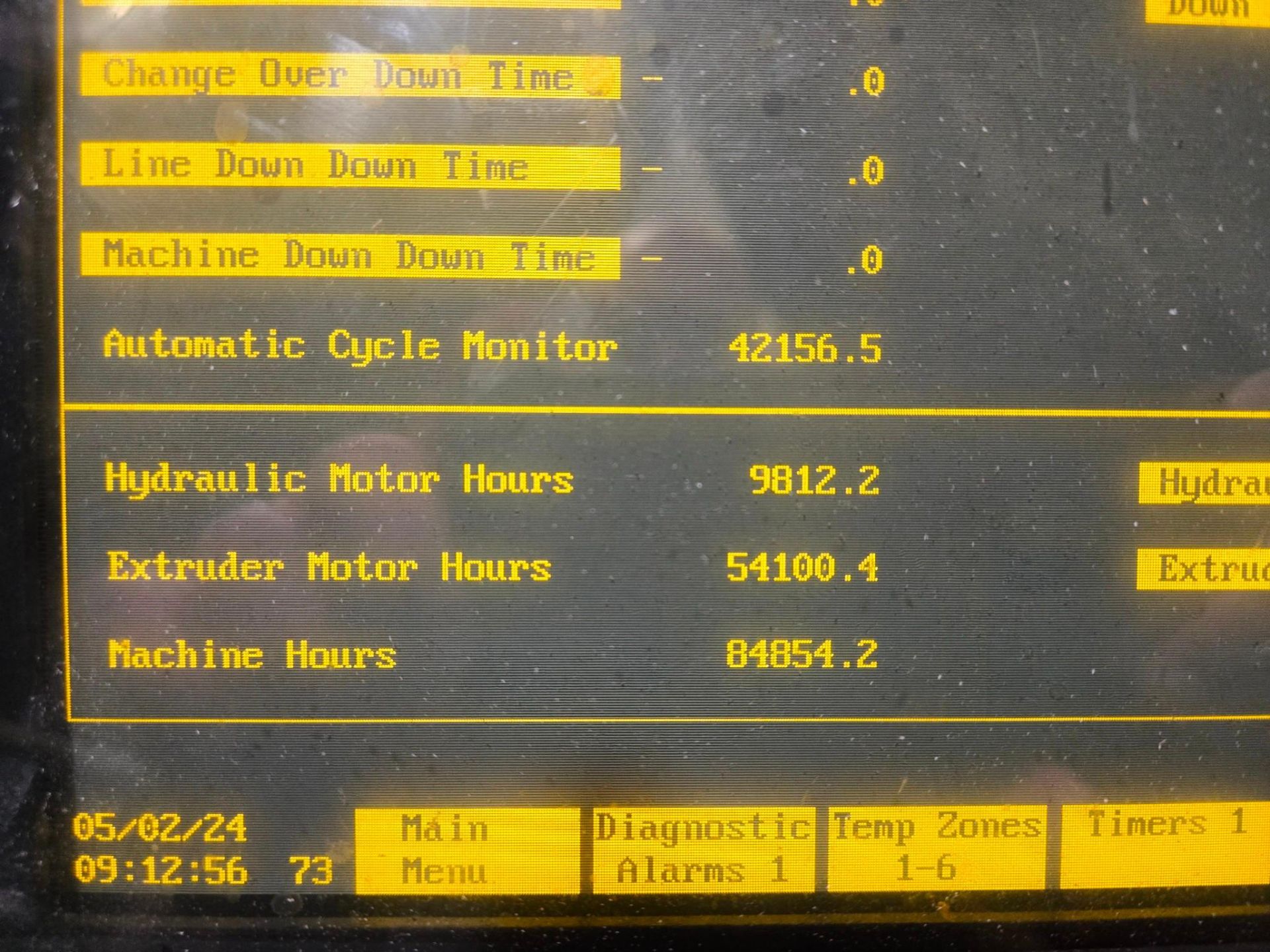 BEKUM H111-S62 SINGLE PARISON HEAD 60 MM EXTRUDER DUAL CLAMP HOLDER BLOW MOLDER MACHINE, 1978 - Image 32 of 36