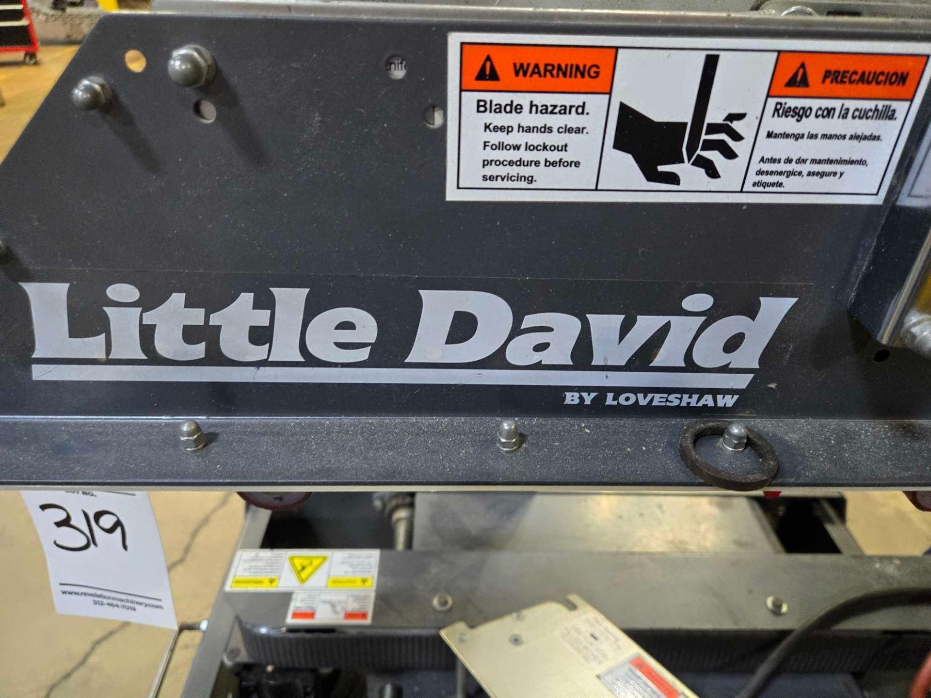 LOVESHAW LITTLE DAVID LD3SB/2 SEMI-AUTOMATIC CASE SEALER - Image 15 of 17