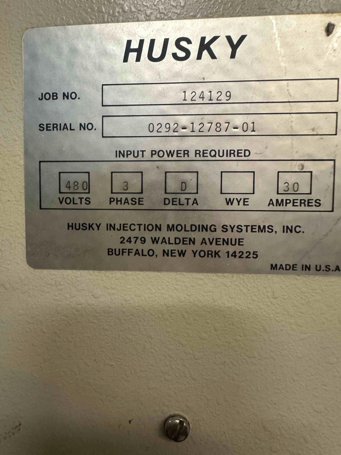 HUSKY MOLD TEMPERATURE CONTROLLER - Image 7 of 9