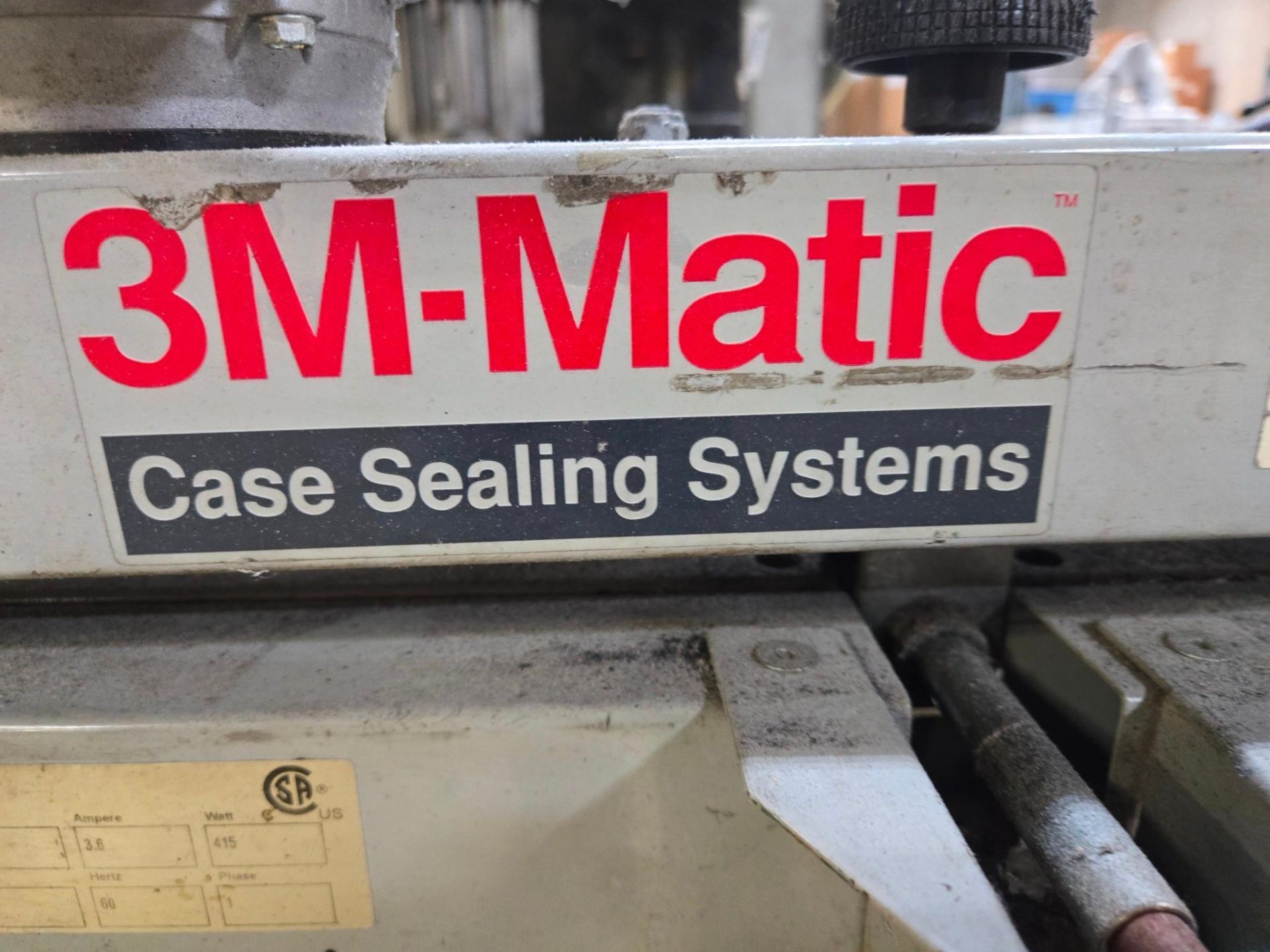 3M-MATIC 120A 19700 CASE SEALING SYSTEM MFG. 2008 - Image 6 of 13